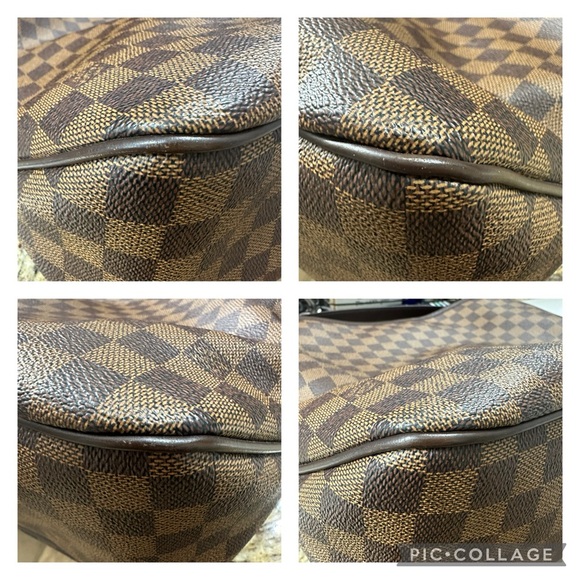 Authentic Louis Vuitton Delightful MM Damier Ebene With Matching Wallet - Picture 11 of 16